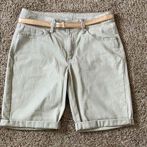 Riders by Lee Bermuda Khaki Shorts